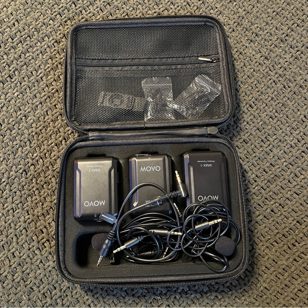 Movo Wireless WMX 1 Microphone System